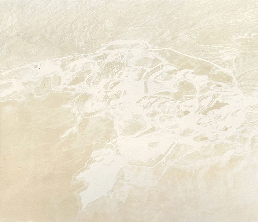 Shawn Edrington, "undermining iii," 2025