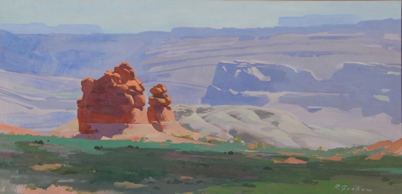 Rick Graham, "Sentinels of the Desert," 2019