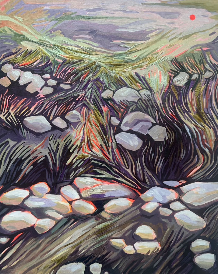 Caro Nilsson "Wading Through the Saltmarsh"
