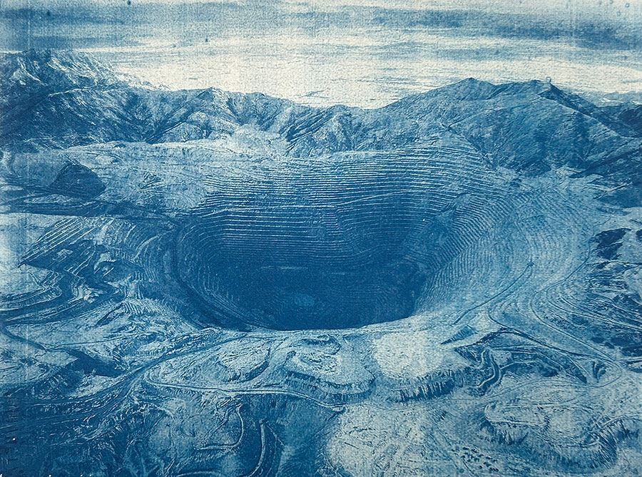 Shawn Edrington, "excavate i," 2025